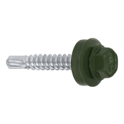 Farmářský šroub s podl. do oceli ≤3 mm RAL 6020 4,8X25 (250ks)